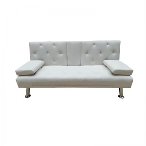 zougris-40.0155 REST WHITE PU ΚΑΝΑΠΕΣ-ΚΡΕΒΑΤΙ 168X88ΕΚ.