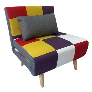 zougris-40.0202 SARA PATCHWORK ΥΦΑΣΜΑ ΠΟΛΥΘΡΟΝΑ/ΚΡΕΒΑΤΙ 75Χ80ΕΚ.