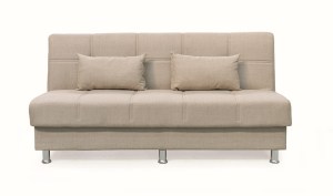 zougris-40.0302 FELINA LIGHT BROWN ΥΦΑΣΜΑ 3ΘΕΣΙΟΣ ΚΑΝΑΠΕΣ/ΚΡΕΒΑΤΙ ΜΕ ΑΠΟΘ.ΧΩΡΟ 180X90ΕΚ.