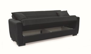 zougris-40.0305 ANIMA BLACK ΥΦΑΣΜΑ 3ΘΕΣΙΟΣ ΚΑΝΑΠΕΣ/ΚΡΕΒΑΤΙ ΜΕ ΑΠΟΘ.ΧΩΡΟ 210X80ΕΚ.