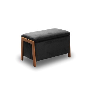 zougris-40.0600 DALI ΣΚΑΜΠΟ VELVET GREY ΜΕ ΑΠΟΘ. ΧΩΡΟ 75X42X44ΕΚ.