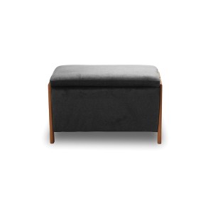 zougris-40.0600 DALI ΣΚΑΜΠΟ VELVET GREY ΜΕ ΑΠΟΘ. ΧΩΡΟ 75X42X44ΕΚ.