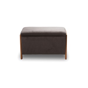 zougris-40.0602 DALI ΣΚΑΜΠΟ VELVET BROWN ΜΕ ΑΠΟΘ. ΧΩΡΟ 75X42X44ΕΚ.