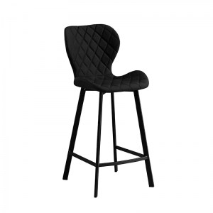 zougris-43.1360.S ΣΚΑΜΠΟ 65ΕΚ. ΜΠΑΡ 2ΤΜΧ MARTIN ΜΑΥΡΟ ΥΦΑΣΜΑ 48X46X65/97ΕΚ.