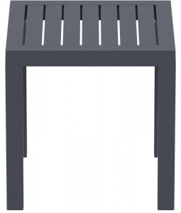 zougris-53.0107 OCEAN DARK GREY ΤΡΑΠΕΖΙ 45Χ45Χ45ΕΚ. ΠΟΛ/ΝΙΟΥ