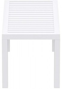 zougris-53.0120 OCEAN WHITE ΤΡΑΠΕΖΙ 90Χ45Χ45ΕΚ. ΠΟΛ/ΝΙΟΥ