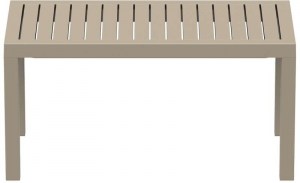 zougris-53.0121 OCEAN TAUPE ΤΡΑΠΕΖΙ 90Χ45Χ45ΕΚ. ΠΟΛ/ΝΙΟΥ