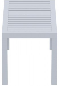 zougris-53.0122 OCEAN SILVER GREY ΤΡΑΠΕΖΙ 90Χ45Χ45ΕΚ. ΠΟΛ/ΝΙΟΥ