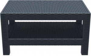 zougris-53.0153 MONACO DARK GREY ΤΡΑΠΕΖΙ 92Χ57Χ45ΕΚ. ΠΟΛ/ΝΙΟΥ
